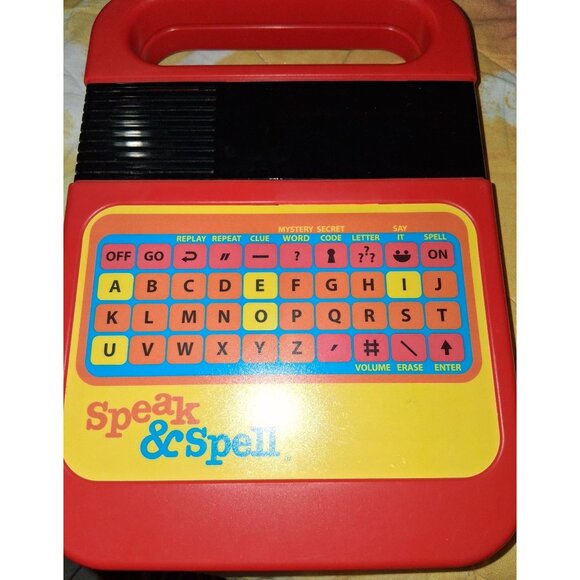 Vintage Speak & Spell Electronic Learning Toy Educational Game By Texas Instrume - Picture 4 of 5